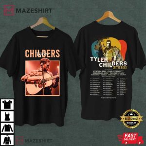Childers Tyler 2025 On The Road Tour Country Music T Shirt (1)