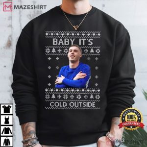 Cole Palmer Baby Its Cold Outside Chelsea Christmas T Shirt (4)
