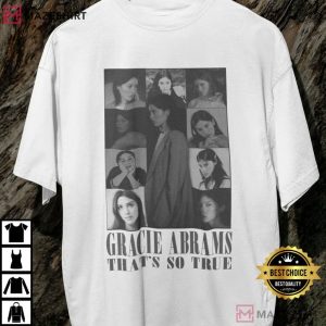 Gracie Abrams That's So True Music T Shirt (1)