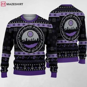 Lord of the Rings One Mordor Ugly Christmas Sweater