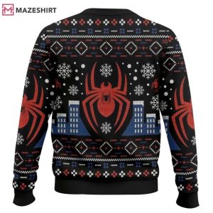 Spider Man New York Aranea Ugly Christmas Sweater (3)