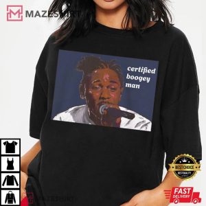 Kendrick Lamar Certified Boogeyman Rap Hip hop T Shirt (4)