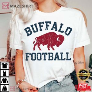 Buffalo Football Buffalo Bills Vintage T Shirt (4)