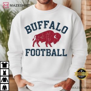 Buffalo Football Buffalo Bills Vintage T Shirt (1)