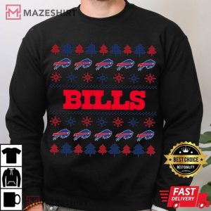 Buffalo Bills NFL Football Ugly Christmas T Shirt (1)