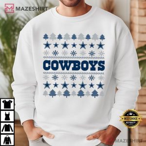 Dallas Cowboys NFL Football Ugly Christmas T Shirt (4)