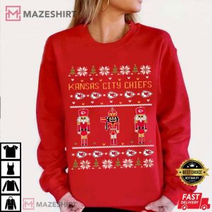Kansas City Chiefs Tin Soldiers Ugly Christmas T Shirt (1)
