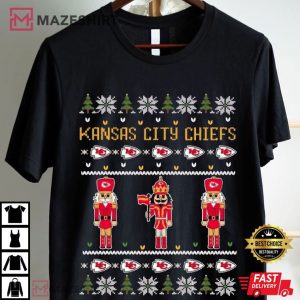 Kansas City Chiefs Tin Soldiers Ugly Christmas T Shirt (2)
