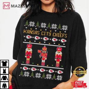 Kansas City Chiefs Tin Soldiers Ugly Christmas T Shirt (3)