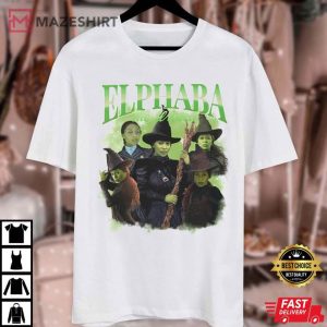 Elphaba The Wicked Vintage Bootleg Style T Shirt (2)