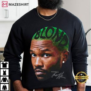 Frank Ocean Signature Blonde Album Hip hop Music T Shirt (1)