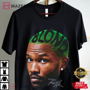 Frank Ocean Signature Blonde Album Hip hop Music T Shirt (2)