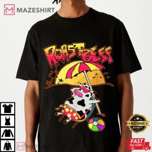 Stranger Things Dustin Roast Beef Beach Cow T Shirt (4)