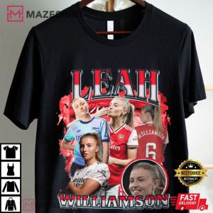Leah Williamson WSL Arsenal Fan Gift T Shirt (3)