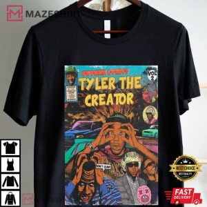 Tyler The Creator Hip Hop Comics T Shirt (3)