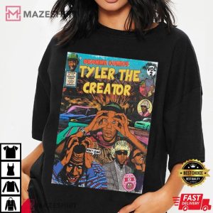 Tyler The Creator Hip Hop Comics T Shirt (4)