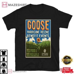 Goose Show Hurricane Helene Benefit Events Oct 25 26 2024 T Shirt (4)