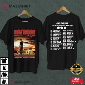Justin Timberlake Forget Tomorrow World Tour 2024 T Shirt (2)