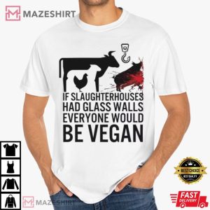 Be Vegan Animal Rights Veganism T Shirt (4)