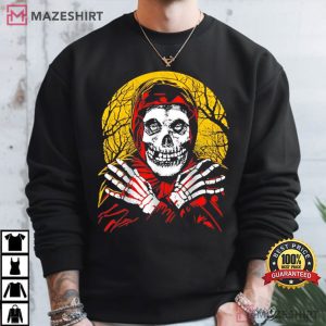 Crimson Ghost The Laughing Skull Halloween T Shirt (1) Mazeshirt