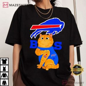 My Cat Loves Buffalo Bills T Shirt (2)