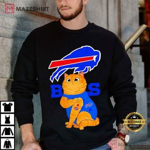 My Cat Loves Buffalo Bills T Shirt (3)