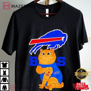 My Cat Loves Buffalo Bills T Shirt (4)