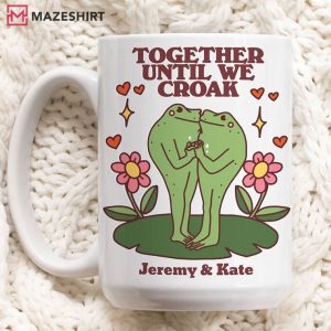 Custom Frog Lover Anniversary Gift Mug