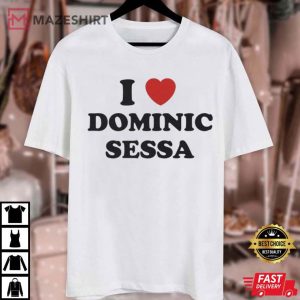 I Love Dominic Sessa T Shirt (3)