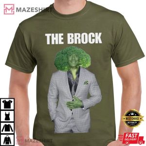 The Rock Meme Broccoli Dwayne Johnson T Shirt (2)