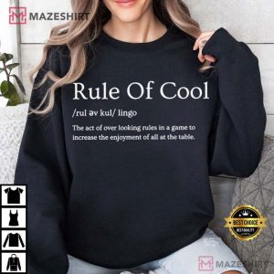 Dungeons And Dragons Rule of Cool Definition T Shirt (4)