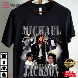 Michael Jackson Vintage Bootleg T Shirt (3)