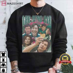 Lee Jung Jae Squid Game Player 456 Vintage T Shirt (2)