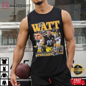 TJ Watt Pittsburgh Steelers NFL Vintage 90s T Shirt (3)