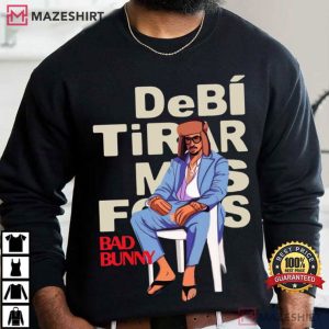 Benito Bad Bunny Debi Tirar Mas Fotos El Conejo Malo Album T Shirt (4)