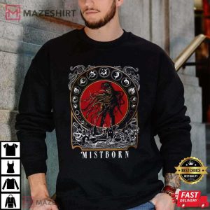 Mistborn Brandon Sanderson Fantasy Series Novel T Shirt (1)