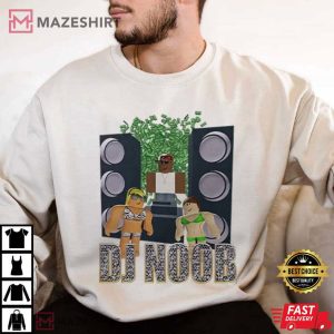 DJ Noob Roblox Minecraft Game Funny T Shirt (4)