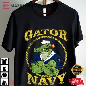 Gator Navy United States Navy T Shirt (2)