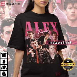 Alex Turner Arctic Monkeys Retro Vintage 90s T Shirt (2)