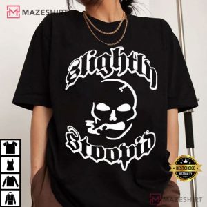 Slightly Stoopid Smoking Skull Rock Music T Shirt (4) Mazeshirt