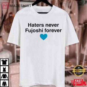 Haters Never Fujoshi Forever Heart T Shirt (2)