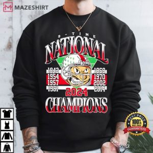 Ohio State Buckeyes 9 Time National Champions T Shirt (1)