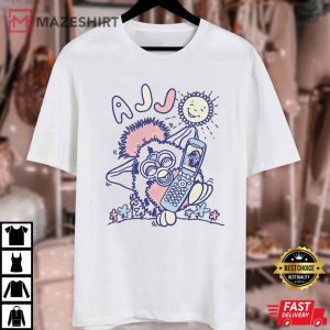 AJJ Furby Phone Cute T Shirt (2)