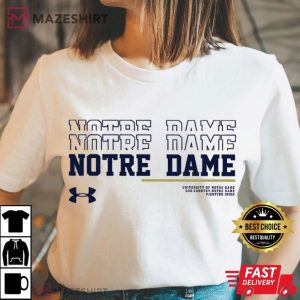 Mike Mickens Wearing Notre Dame Fighting T Shirt (8)