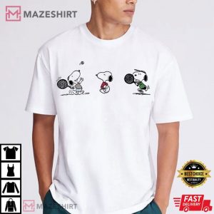 Peanuts Snoopy Tennis T Shirt (4)