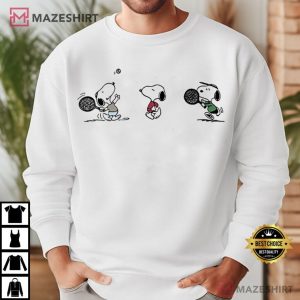Peanuts Snoopy Tennis T Shirt (1)