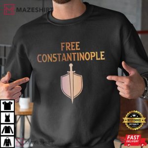 Free Constantinople Historical T Shirt