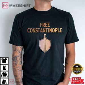 Free Constantinople Historical T Shirt