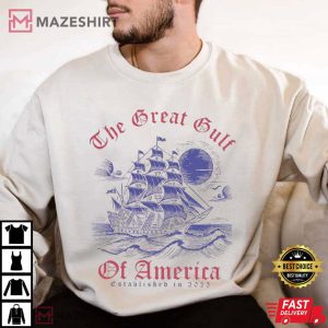 Trump President The Great Gulf of America United States T Shirt (1)