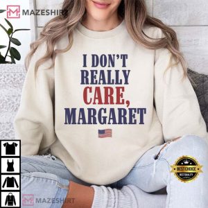 JD Vance I Don't Really Care Margaret Interview America T Shirt (1)